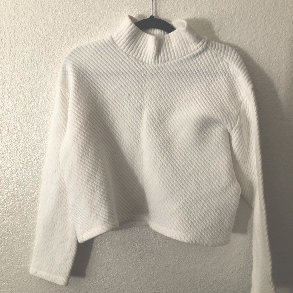 H&M Ribbed Crop Sweater